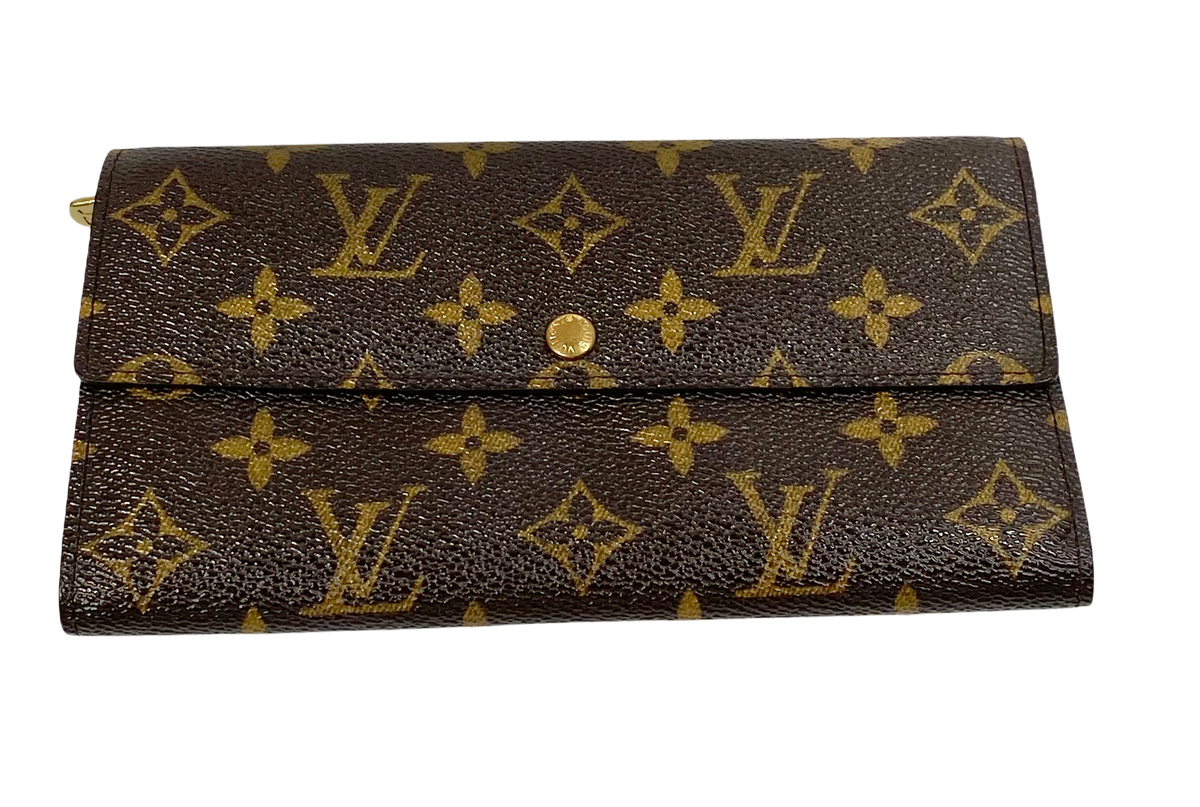 Pre-owned Louis Vuitton Monogram Vernis Sarah Wallet – Sabrina's Closet