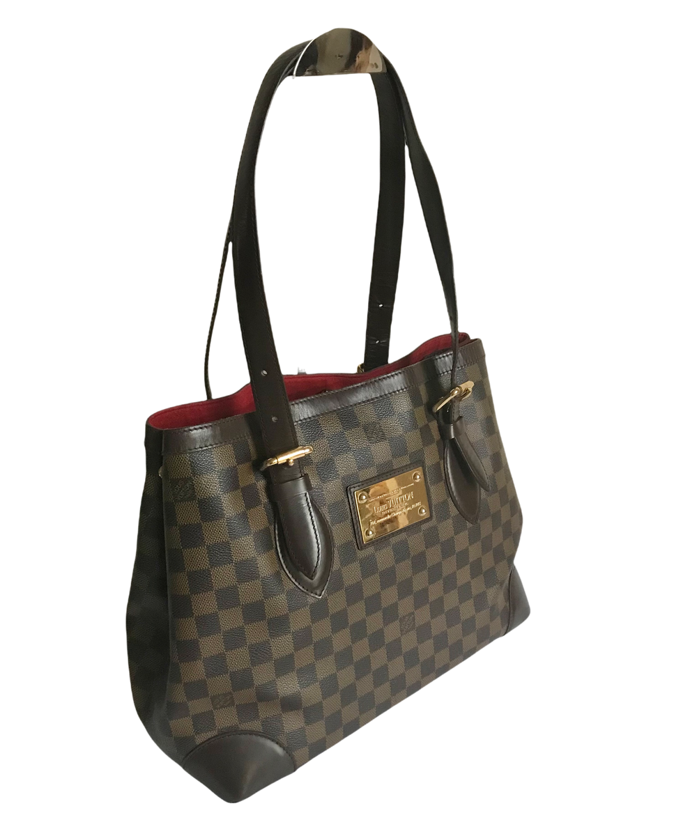 AUTHENTIC Louis Vuitton Hampstead Damier Ebene PREOWNED (WBA199) – Jj's  Closet, LLC