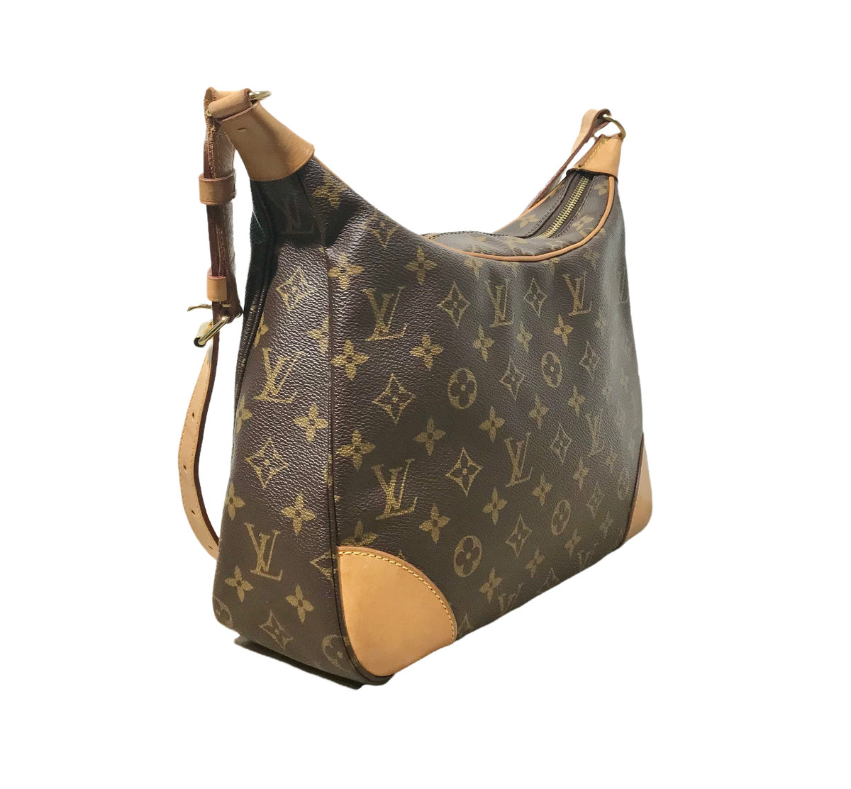 Louis Vuitton Boulogne Canvas Shoulder Bag