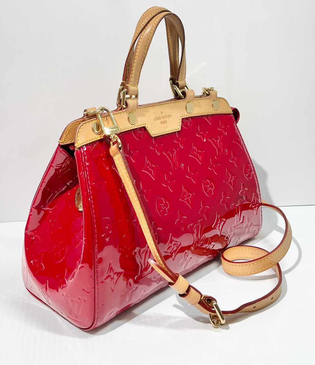 LOUIS VUITTON BREA PM VERNIS POPPY 201 