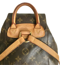 Load image into Gallery viewer, AUTHENTIC Louis Vuitton Montsouris Monogram PM Backpack PREOWNED (WBA841)