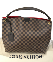 Load image into Gallery viewer, AUTHENTIC Louis Vuitton Graceful MM Damier Ebene PREOWNED (WBA805)