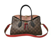 Load image into Gallery viewer, AUTHENTIC Louis Vuitton Monogram Tuileries Caramel Rouge PREOWNED (WBA794)