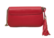 Load image into Gallery viewer, AUTHENTIC Gucci Soho Red Flap Crossbody Medium NEW (WBA1149)