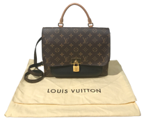 Load image into Gallery viewer, AUTHENTIC Louis Vuitton Marignan Black Monogram PREOWNED (WBA1037)