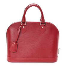 Load image into Gallery viewer, AUTHENTIC Louis Vuitton Alma PM Castillan Red Epi PREOWNED (WBA1507)