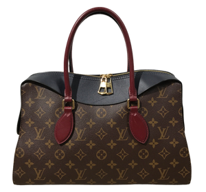 AUTHENTIC Louis Vuitton Monogram Tuileries Marine Bordeaux PREOWNED (WBA1025)