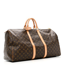 Load image into Gallery viewer, AUTHENTIC Louis Vuitton Keepall 55 Monogram PREOWNED (WBA1523)
