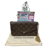 Load image into Gallery viewer, AUTHENTIC Louis Vuitton Felicie Pochette Monogram PREOWNED (WBA1080)