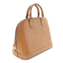 Load image into Gallery viewer, AUTHENTIC Louis Vuitton Alma PM Vernis Rose Velours PREOWNED (WBA1504)