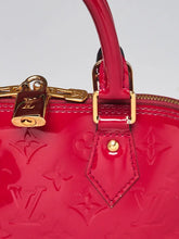 Load image into Gallery viewer, AUTHENTIC Louis Vuitton Alma Vernis Rose Indien PM PREOWNED (WBA1469)