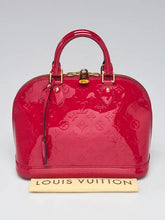 Load image into Gallery viewer, AUTHENTIC Louis Vuitton Alma Vernis Rose Indien PM PREOWNED (WBA1469)