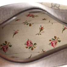 Load image into Gallery viewer, AUTHENTIC Gucci GG Supreme Monogram Web Neo Vintage Shoulder Bag Beige New Acero Crop PREOWNED (WBA1541)