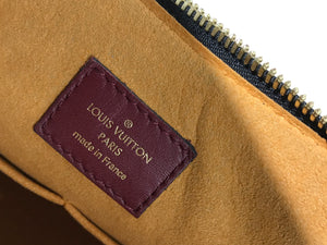 AUTHENTIC Louis Vuitton Monogram Tuileries Marine Bordeaux PREOWNED (WBA1025)