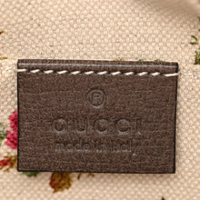 Load image into Gallery viewer, AUTHENTIC Gucci GG Supreme Monogram Web Neo Vintage Shoulder Bag Beige New Acero Crop PREOWNED (WBA1541)