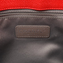 Load image into Gallery viewer, AUTHENTIC Chanel GST Grand Shopping Tote Red Caviar PREOWNED (WBA1565)
