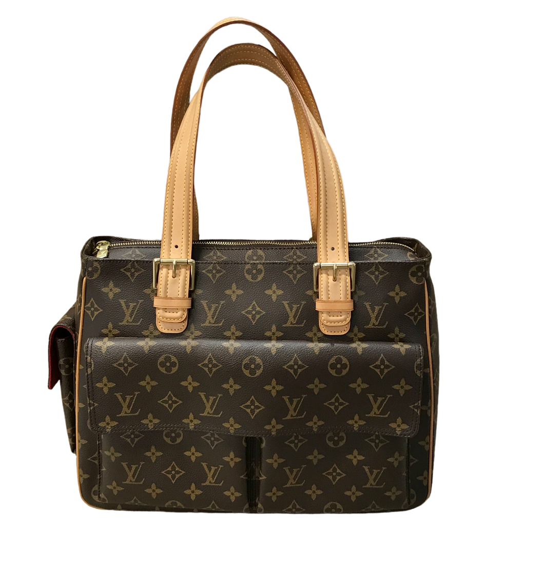 AUTHENTIC Louis Vuitton Multipli Cite Monogram PREOWNED (WBA1059 AUTHENTIC Louis Vuitton Multipli Cite Monogram PREOWNED (WBA1059