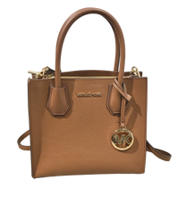 Load image into Gallery viewer, Authentic Michael Kors All Leather Tan Bag (MK125)