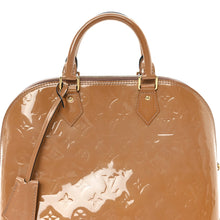 Load image into Gallery viewer, AUTHENTIC Louis Vuitton Alma PM Vernis Rose Velours PREOWNED (WBA1504)