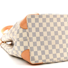 Load image into Gallery viewer, AUTHENTIC Louis Vuitton Hampstead MM Damier Azur PREOWNED (WBA1532)