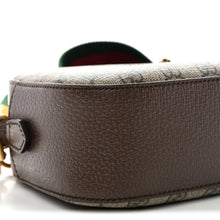 Load image into Gallery viewer, AUTHENTIC Gucci GG Supreme Monogram Web Neo Vintage Shoulder Bag Beige New Acero Crop PREOWNED (WBA1541)