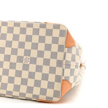 Load image into Gallery viewer, AUTHENTIC Louis Vuitton Hampstead MM Damier Azur PREOWNED (WBA1532)