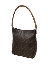 Load image into Gallery viewer, AUTHENTIC Louis Vuitton Looping GM Monogram PREOWNED (WBA1154)