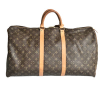 Load image into Gallery viewer, AUTHENTIC Louis Vuitton Keepall 55 Monogram PREOWNED (WBA1008)