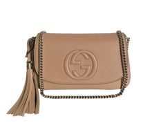 Load image into Gallery viewer, AUTHENTIC Gucci Soho Flap Crossbody Medium PREOWNED (WBA1150)