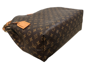 Louis+Vuitton+Graceful+Hobo+Bag+MM+Brown+Canvas+Monogram for sale online