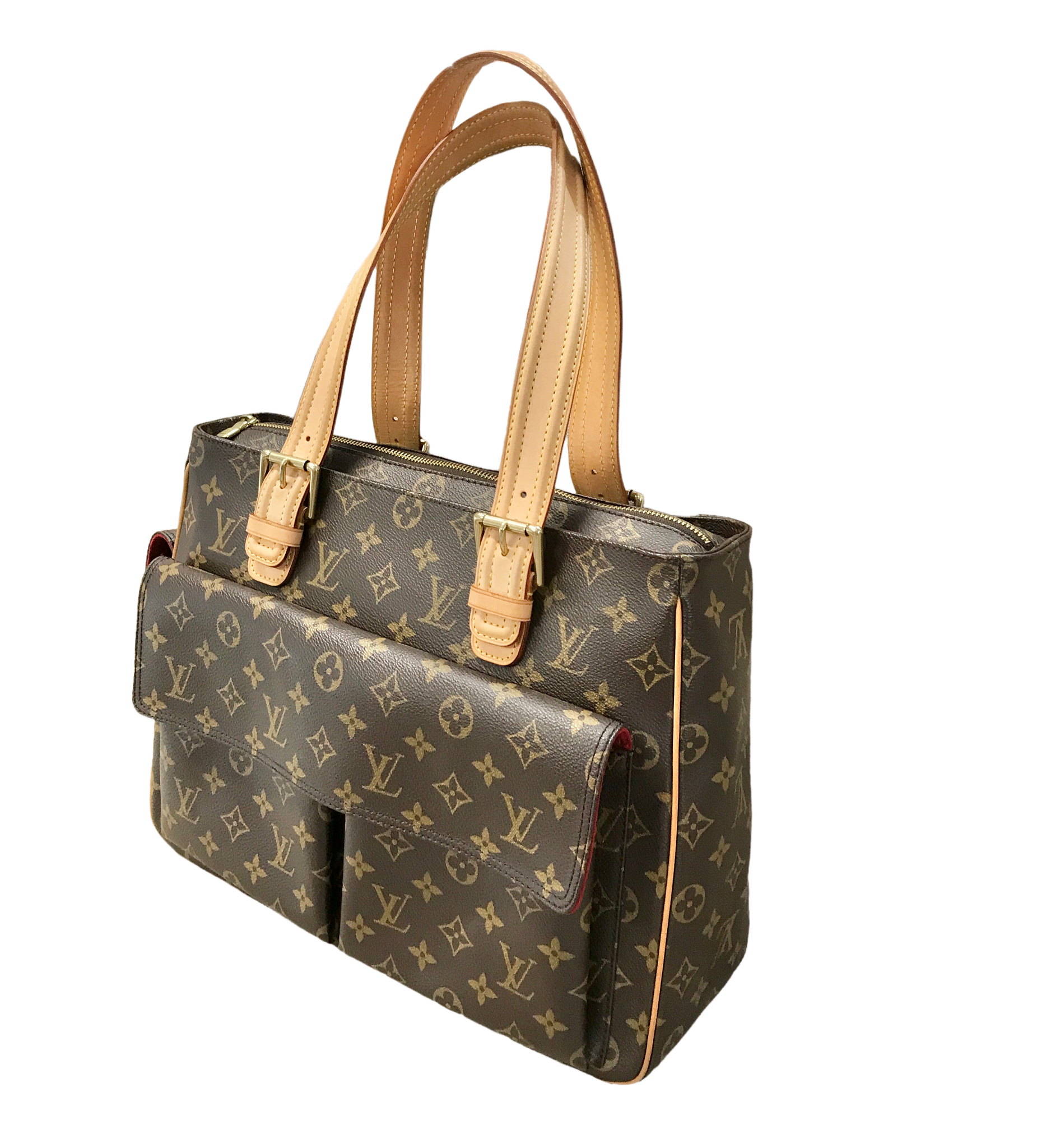 AUTHENTIC Louis Vuitton Multipli Cite Monogram PREOWNED (WBA1059 AUTHENTIC Louis Vuitton Multipli Cite Monogram PREOWNED (WBA1059