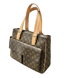 AUTHENTIC Louis Vuitton Multipli Cite Monogram PREOWNED (WBA1059)