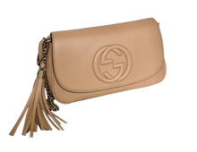 Load image into Gallery viewer, AUTHENTIC Gucci Soho Flap Crossbody Medium PREOWNED (WBA1150)