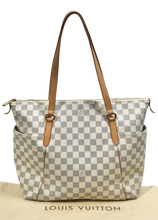 Load image into Gallery viewer, AUTHENTIC Louis Vuitton Totally MM Damier Azur PREOWNED (WBA1282)