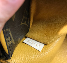 Load image into Gallery viewer, AUTHENTIC Louis Vuitton Pallas Monogram Safran PREOWNED (WBA1357)