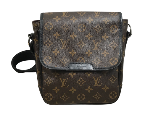 AUTHENTIC Louis Vuitton Macassar Bass PM Monogram PREOWNED (WBA1287)