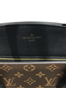 AUTHENTIC Louis Vuitton Florine Black Monogram PREOWNED (WBA1380)