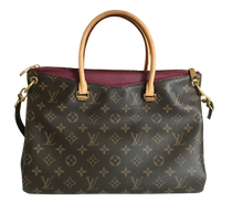 Load image into Gallery viewer, AUTHENTIC Louis Vuitton Pallas Monogram Aurore PREOWNED (WBA1347)