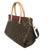 Load image into Gallery viewer, AUTHENTIC Louis Vuitton Pallas Monogram Aurore PREOWNED (WBA1347)