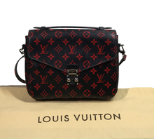 Load image into Gallery viewer, AUTHENTIC  Louis Vuitton Pochette Metis Infrarouge Monogram PREOWNED (WBA1356)