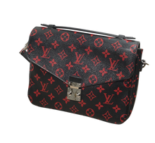 Load image into Gallery viewer, AUTHENTIC  Louis Vuitton Pochette Metis Infrarouge Monogram PREOWNED (WBA1356)