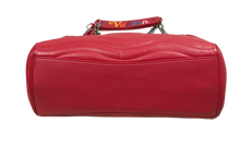 Load image into Gallery viewer, AUTHENTIC Louis Vuitton New Wave Red Calfskin Chain Tote PREOWNED (WBA1349)