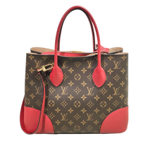 Load image into Gallery viewer, AUTHENTIC Louis Vuitton Flandrin Monogram Red PREOWNED (WBA1385)