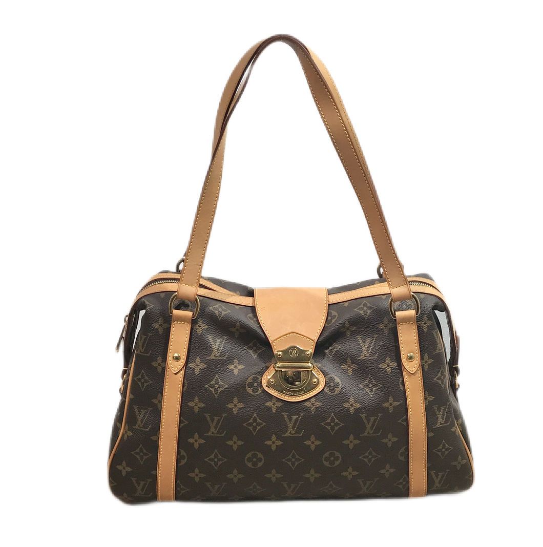 AUTHENTIC Louis Vuitton Stresa PM Monogram PREOWNED (WBA1376)