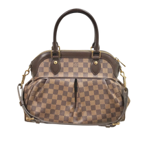 Load image into Gallery viewer, AUTHENTIC Louis Vuitton Trevi PM Damier Ebene Preowned (WBA1381)