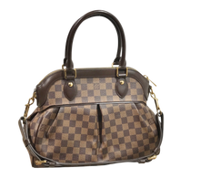 Load image into Gallery viewer, AUTHENTIC Louis Vuitton Trevi PM Damier Ebene Preowned (WBA1381)
