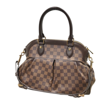 Load image into Gallery viewer, AUTHENTIC Louis Vuitton Trevi PM Damier Ebene Preowned (WBA1381)