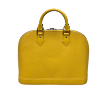 Load image into Gallery viewer, AUTHENTIC Louis Vuitton Alma Yellow Epi PM PREOWNED (WBA1332)