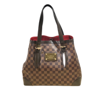Load image into Gallery viewer, AUTHENTIC Louis Vuitton Hampstead MM Damier Ebene PREOWNED (WBA1407)
