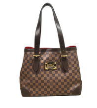 Load image into Gallery viewer, AUTHENTIC Louis Vuitton Hampstead MM Damier Ebene PREOWNED (WBA1410)